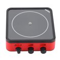 thumbnail image 3 of Bobina de música Bluetooth, altavoz de arco, juego de experimentos de transmisión inalámbrica para bricolaje, enchufe estadounidense de 100 a 240 V, círculo negro, base roja, 3 of 9