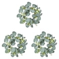 thumbnail image 2 of Noothes Mini Wreaths Small Wreaths For Indoor Eucalyptus Wreath Artificial Greenery Table Centerpiece Farmhouse Decor, 2 of 5