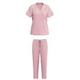 thumbnail image 2 of LYMAYTER Uniforme d'Infirmière pour Femmes à Design Multi-Poches Séchage Rapide Confort Ventilation Routine Salle d'Opération Uniforme d'Infirmière pour P-2TG, 2 of 8