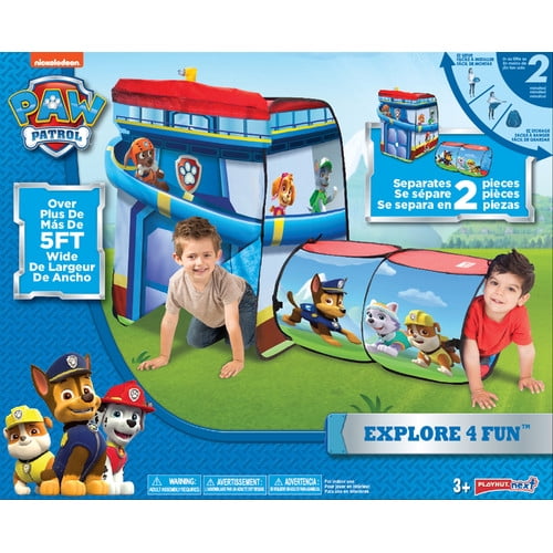 paw patrol tunnel