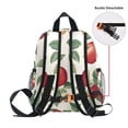 thumbnail image 5 of FORMRS Kids School Backpack with Front Zippered Pocket 12" Student Travel Daypack, Apples Flower Pattern, 5 of 6