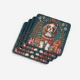 thumbnail image 5 of Cavalier King Charles Spaniel Christmas Foam Coaster Set of 4 3.5 in x 3.5 in, 5 of 5
