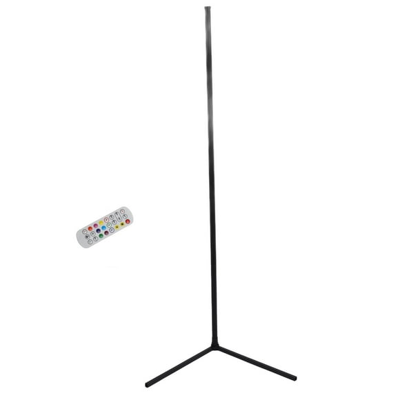 LED Standing Lamp, Modern Corner Lamp US Plug 100 To 240V  APP RGB Color Changing Sensitive Microphone  for Bedroom