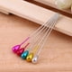 thumbnail image 1 of 50 alfileres de cabeza recta de perlas redondas coloridas de 2,17 "alfileres de costura bordados Ndcxsfigh Nuevos Originales, 1 of 6