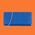 thumbnail image 5 of Alkepwun Womens Purses Casual Versatile Sparkling Glitter Evening Clutch Wheat Sheaf Texture Chain Strap Envelope Bag for Prom Wedding Party Banquet Date, 5 of 6