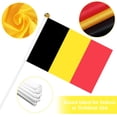 thumbnail image 3 of Banderas de Bélgica AhfuLife de mano 14 x 21 cm, 30 piezas, 3 of 6
