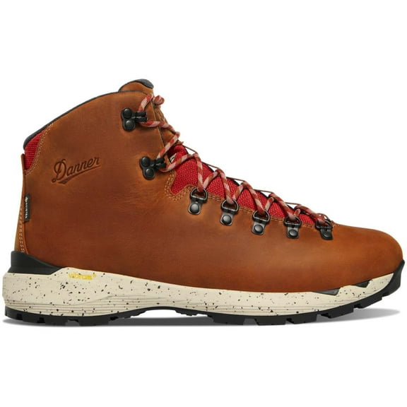 Danner Mountain 600 Evo 4.5in GTX Boots - Men's, Mocha Brown/Rhodo Red, 10.5D
