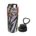 thumbnail image 2 of Beetlejuice Sports - Botella de agua aislada de acero inoxidable, portátil, para exteriores, para viajes, fitness, estudiantes, talla única., 2 of 7