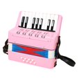 thumbnail image 5 of 17 Keys 8 Bass Piano Accordion Kids Accordion Toy for Beginner Kids Children Pink, 5 of 8