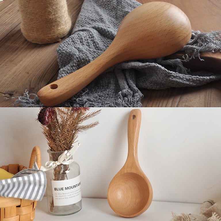 Natural Wood Non-Stick Tableware Rice Soup Spoon Cooking Scoop Wooden Shovel Spatula Durable Reusable I3739206583 Natural Wood Non-Stick Tableware Rice Soup Spoon Cooking Scoop Wooden Shovel Spatula Durable Reusable I3739206583