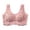 Pink, variant on Womens Seamless Comfort Sleep Bra Soft Latex Support Underwear for Restful Nights and Lounging Wear