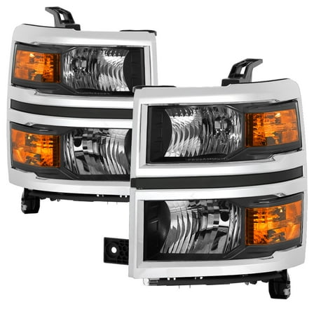 HEADLIGHT ASSEMBLY Fits select: 2014-2015 CHEVROLET SILVERADO