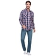 thumbnail image 4 of Camisa Vaquera Regular Fit Wrangler Manga larga Hombre 707 azul marino XXG, 4 of 5