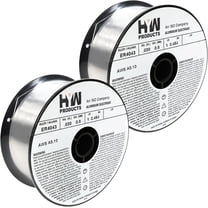 ER4043 Mig .030" Aluminum Welding Wire 1-Pound Roll (Made in North America) 2-Pack