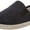 Navy Suede, variant on Men's Bold YahMan Slip-On Loafer, Multi Stripe Textile, 8.5 W US