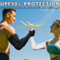 thumbnail image 2 of 2025 Latest Model Unisex Arm Sleeves 4 Pairs UV Protection Sun Protection Cooling Sports S, 2 of 4