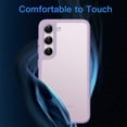 thumbnail image 3 of JETech Matte Case for Samsung Galaxy S23+ / S23 Plus 5G 6.6-Inch, Frosted Translucent Back Protective Slim Phone Cover, Anti-Fingerprints (Lilac), 3 of 7