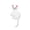 1Pack_White, variant on 1PC Silicone Animal Tail Wall Hook,Flexible Bendable Sticky Hook for Kitchen Bathroom Living Room,Removable Adhesive Holder for Hanging Keys Towels Lightweight Utensils