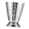 thumbnail image 1 of Spirit Measure Cup 75ml Cocktail Bar Licor Jigger Bebida individual Plata Sunnimix Bar Jigger, 1 of 4