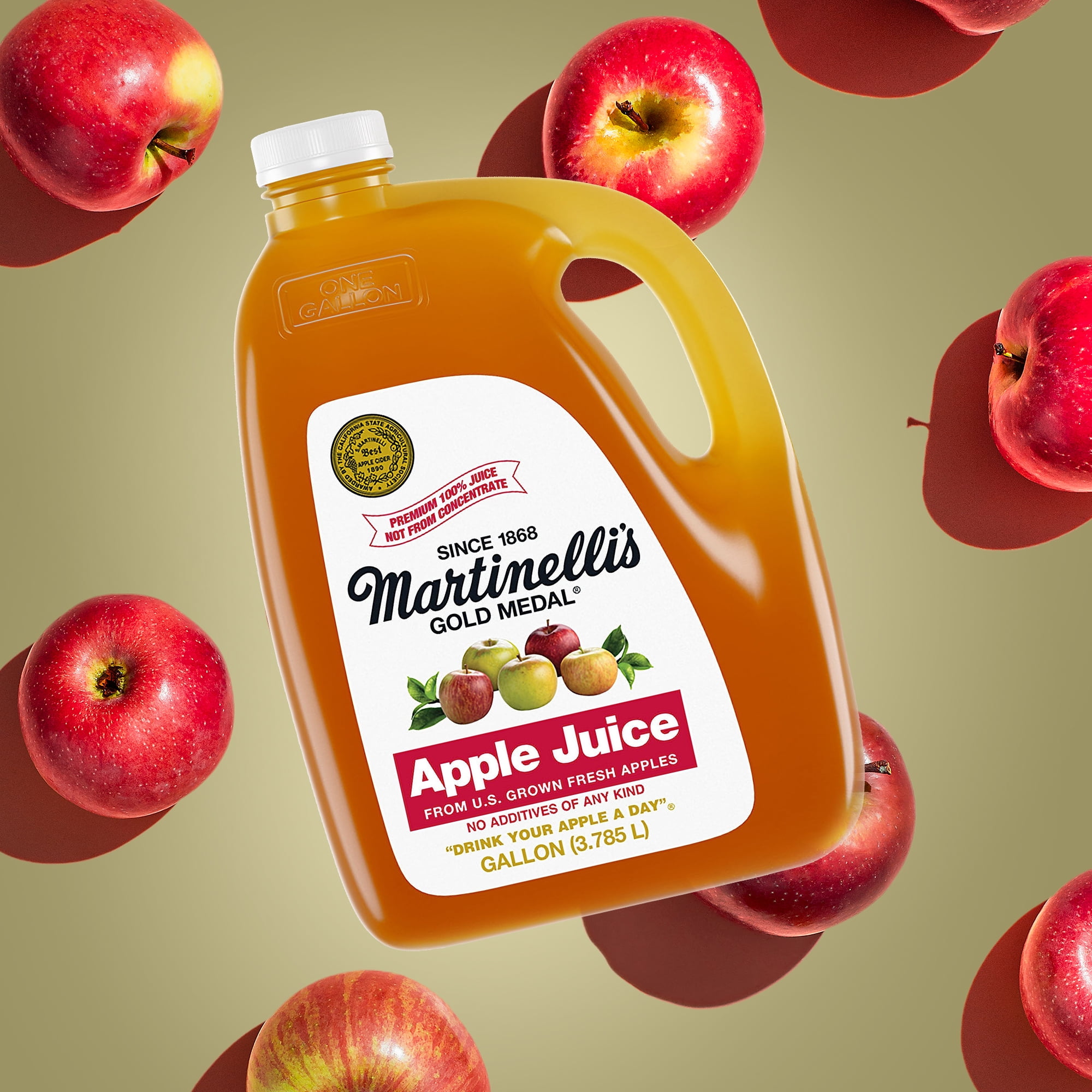 Musselman's® Premium 100% Apple Juice 128 Fl. Oz. Jug