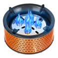 thumbnail image 1 of TFixol Réchaud à Gaz Portable 5 Brûleurs Résistant au Vent Orange pour Camping, Randonnée et Cuisine Extérieure avec Allumage Électronique, 1 of 6