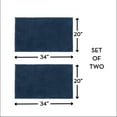 thumbnail image 3 of Better Homes & Gardens Ultra Soft Polyester 2 Piece Bath Rug Set , 20" x 34" and 20" x 34", Blue Admiral, 3 of 9