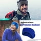 thumbnail image 2 of Naiovety Calentadores de oreja cubre polar adulto orejera mujeres hombres ropa accesorio elástico deporte ciclismo correr diadema para al aire Ciclismo Azul real HR, 2 of 6
