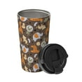 thumbnail image 2 of Logiee Cute Lion Tiger Print Stainless Steel Coffee Tumbler, Travel Coffee Mug, Insulated Coffee Mug with Lid, Spill Proof Coffee Cup, Portable Thermal Mug, 2 of 8