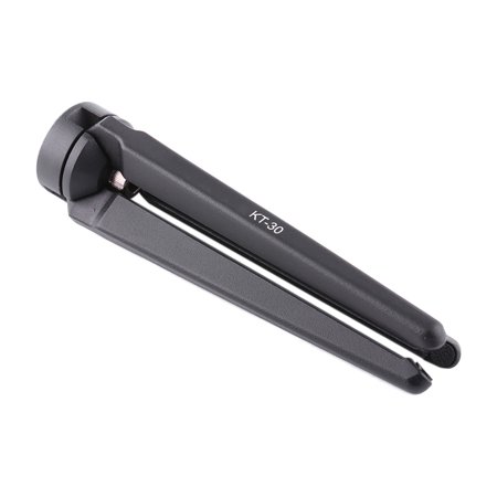 Yajisi Aluminum Tabletop Mini Lightweight Portable Tripod For Phone Small Camera Compact Travel Stand Vlogging Gear 13.5cm / 5.31 inches Folded Length Black Finish