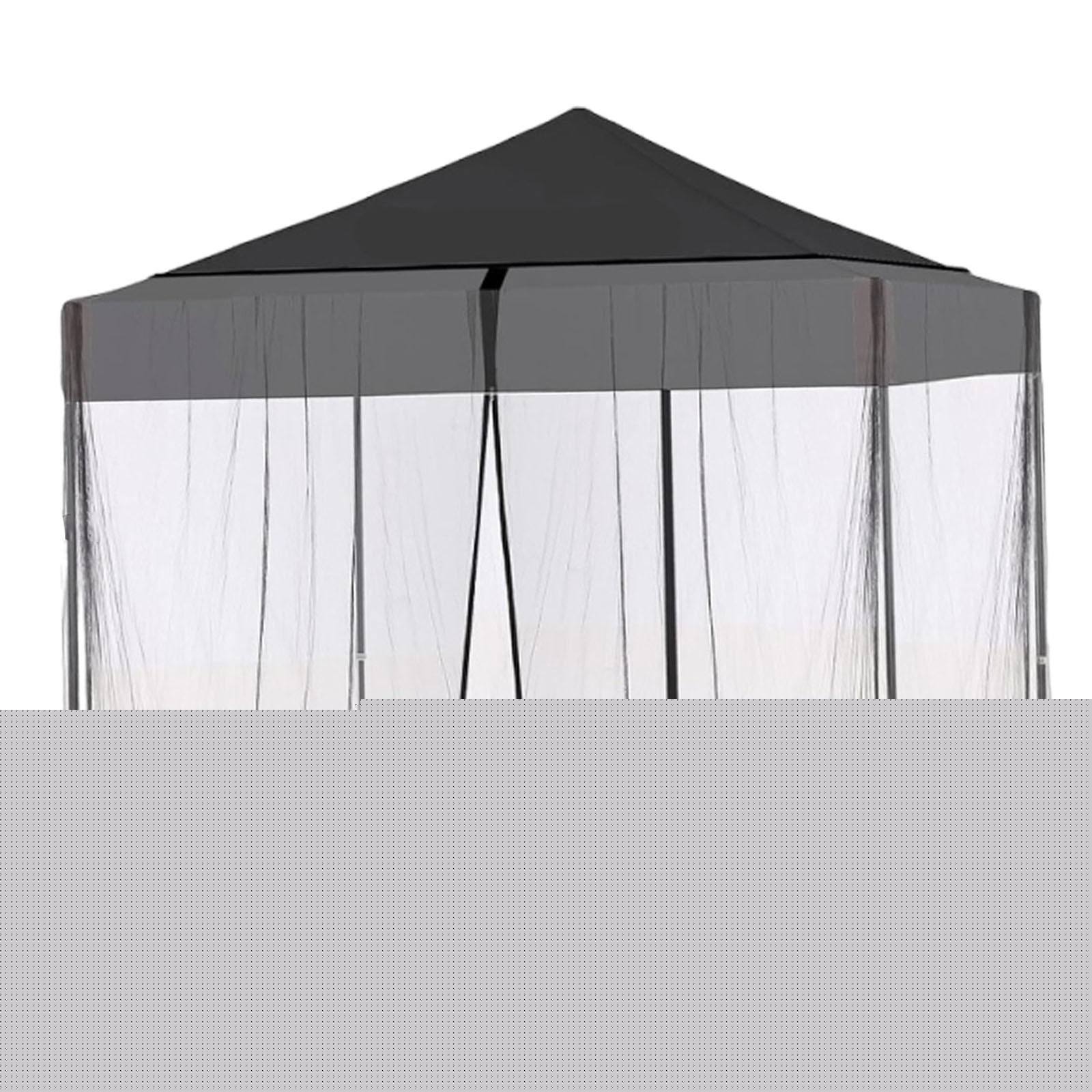 thumbnail image 4 of Malla Protectora Para Mesa Con Sombrilla De Patio, Negra, De Fácil Instalación Y Con Cierre De Cremallera., 4 of 8
