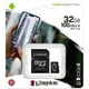 thumbnail image 2 of Memoria Micro SD Kingston  32GB CANVAS Select Plus Clase 10 A1 Video Full HD V10 SDCS2/32GB, 2 of 3
