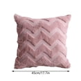 thumbnail image 3 of Throw Pillow with Insert, Double-Sided PV Velvet Soft Decorative Pillow for Sofa Couch Living Room Bedroom and Headboard Support, Gray, 3 of 4