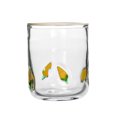 thumbnail image 1 of Vasos de vidrio sin tallo con temática navideña, diseño de textura única, decoración para fiesta de Acción de Gracias y Navidad., 1 of 8