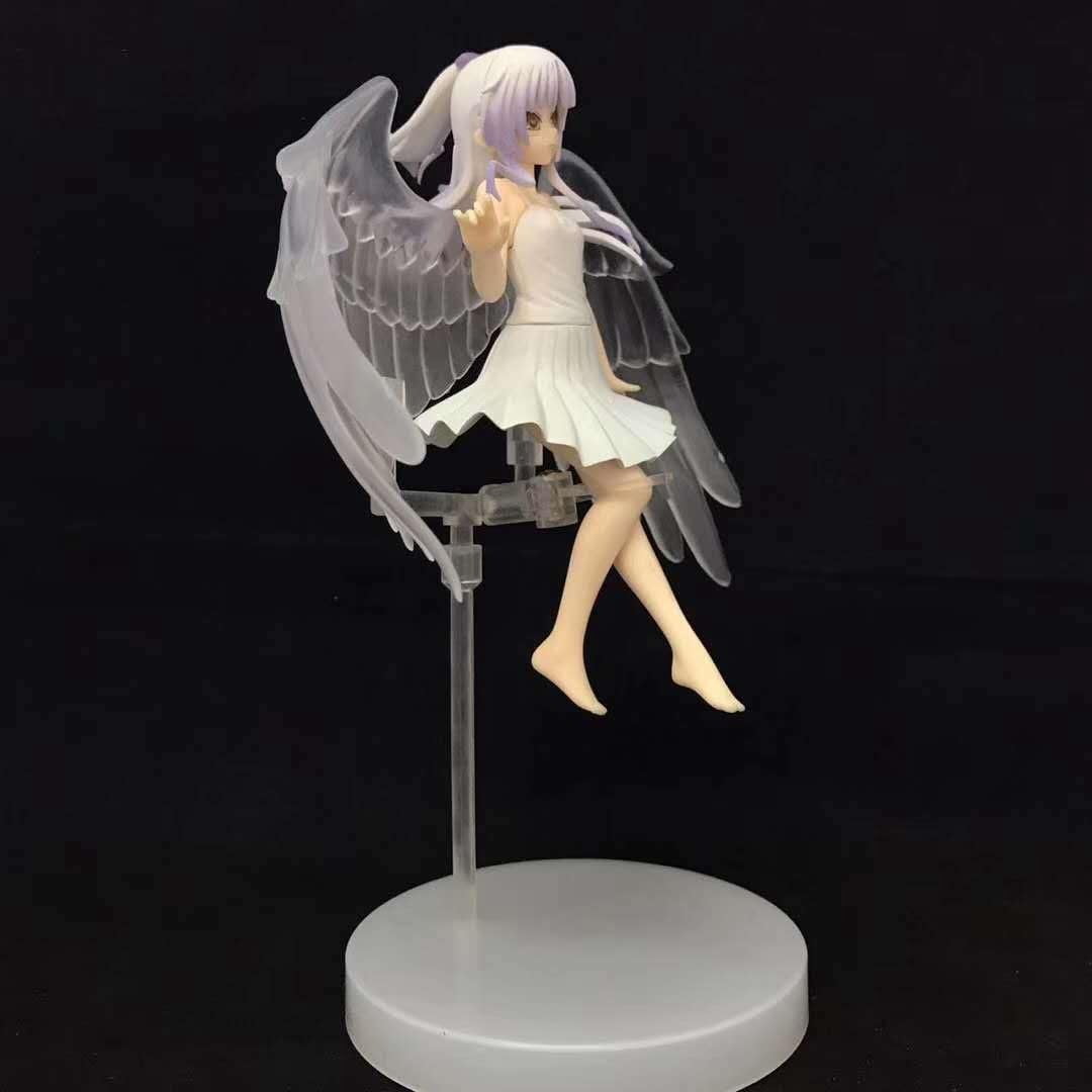 New Angel Beats! Figure, Standing Angel Wings Tachibana Kanade Action Figures 15cm/5.9inch PVC Character Figurine Model Collectible Handicrafts for Anime Fans Gift