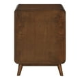 thumbnail image 5 of Furniture of America Danon 1-Drawer and 1-Shelf Wood Dark Oak End Table, 5 of 11