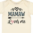 thumbnail image 4 of Inktastic Mamaw Loves Me Grandchild Girls Baby Bodysuit, 4 of 5