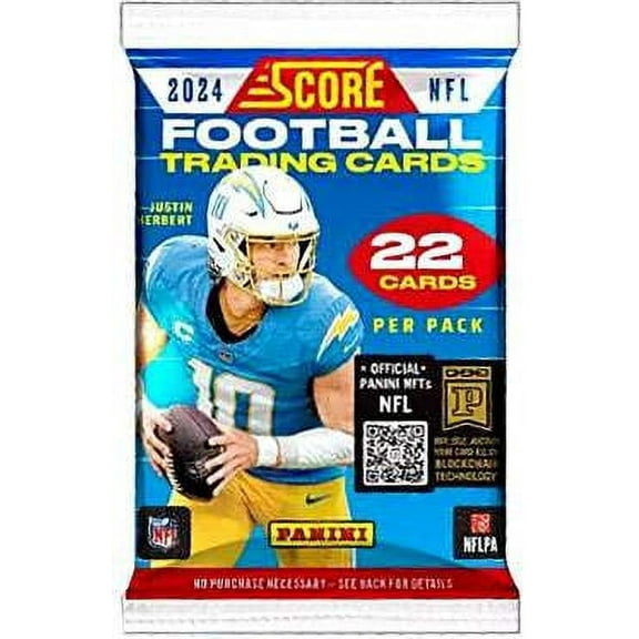 NFL Panini 2024 Score Football Trading Card BLASTER Pack (22 Cards)