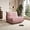 Pink, variant on Bean Bag Chair, Oversized Bean Bag Chair for living Room, Fireside Chair for adults with Memory Foam Filled, Big Accent Sofa Lounge Floor Sofa for Gaming, Reading, Relax, No Assembly Required
