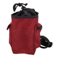 thumbnail image 1 of Bolsa grande de magnesio para boulder y escalada en roca con bolsillos con cremallera para accesorios de gimnasia, levantamiento de pesas y escalada, 1 of 7