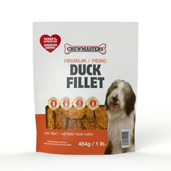 Friandises pour chiens Chewmasters Filets de canard 454 g