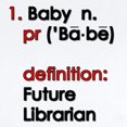 thumbnail image 2 of CafePress - Future Librarian Infant Bodysuit - Baby Light Bodysuit, Size Newborn - 24 Months, 2 of 4