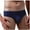 Blue, variant on zbxnLI Men's Bikini Underwear Low Waist Breathable Quick Dry Briefs Solid Color Soft Stretch Underpants for Men