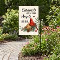 thumbnail image 4 of Sm:)e Northern Cardinal Christmas Garden Flag 12 x 18 Inch, Double-Sided Printing, Outdoor Welcome Decor for Yards, 4 of 7
