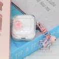 thumbnail image 5 of Cute Rabbit Star Clear Headphone Case Compatible with AirPods Pro 2nd Case, 5 of 5
