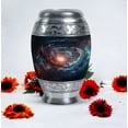 thumbnail image 4 of Spin Of Starry Skies Cremation Urn, Decorative Large Urns, Funeral Urns For Adult Ashes Men, 10 Inch Memorial Urn Loved Ones, Urns For Human Ashes Adult Female & Male, Burial Urns For Cremated Remains, 4 of 5