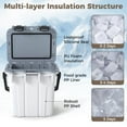 thumbnail image 6 of Costway 21 QT Ultra-Light Injection Molded Cooler with Swing-up Handle & Bottle Opener White, 6 of 10