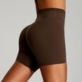 thumbnail image 3 of Kcolen Womens Workout Shorts,Biker Shorts Women Solid Color Seamless Gym Yoga Compression Tight Fit High Waist Shorts, 3 of 3