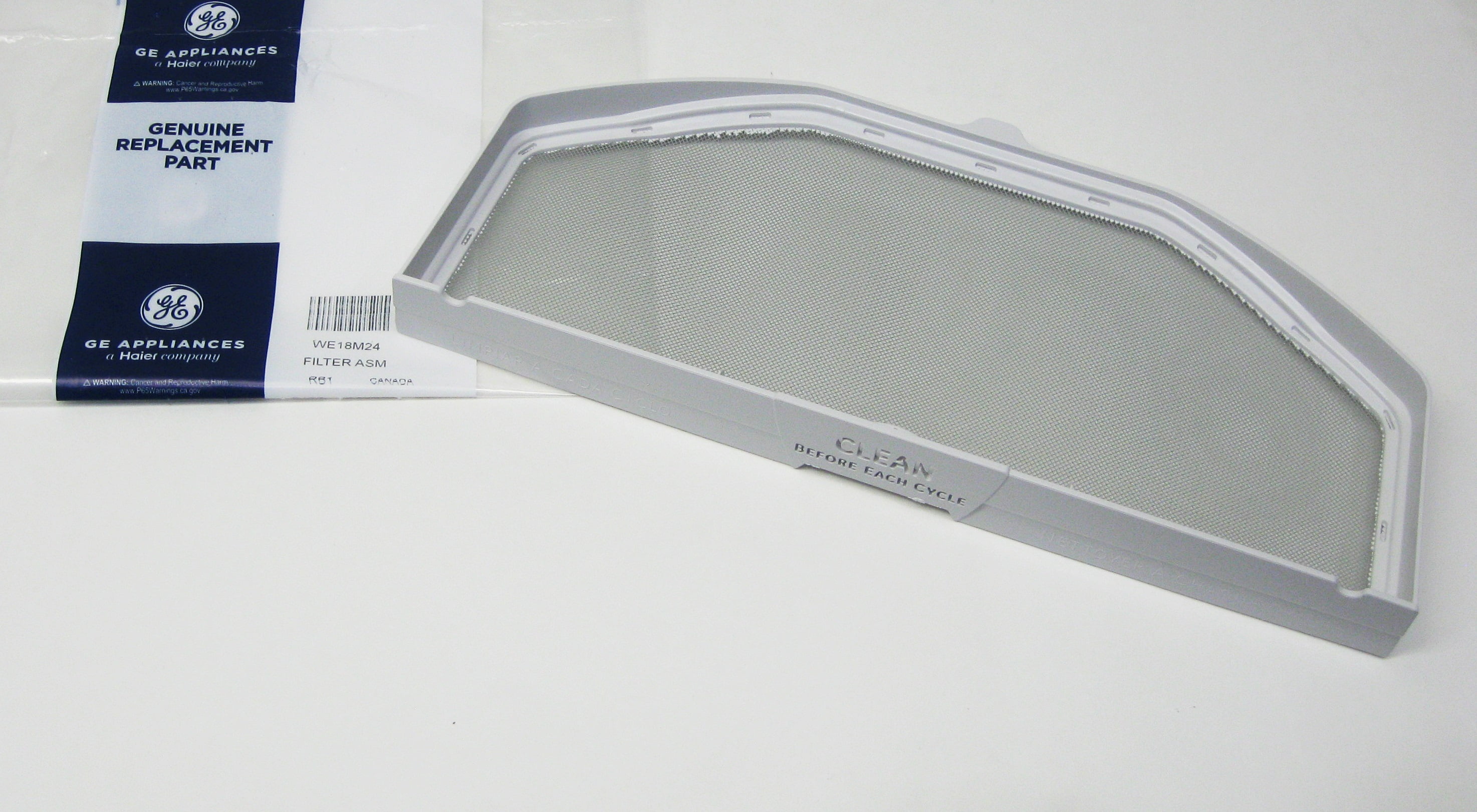 Ge dryer clean lint filter