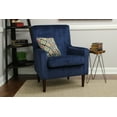 thumbnail image 2 of Fox Hill Trading Emma Lounge Chair, Royal Blue, 2 of 6