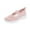 Pink, variant on Women Mary Jane Shoes Slip On Walking Flats Comfortable Dressy Knit Washable Casual Nurse Shoe with Arch Support Gray 36
